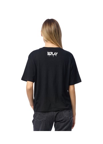 Replay CRNA MAJICA NOT ORDINARY PEOPLE KRATKIH RUKAVA - 4