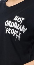 CRNA MAJICA NOT ORDINARY PEOPLE KRATKIH RUKAVA - 5