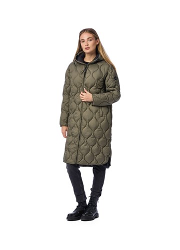 Replay ZELENA PARKA S PROŠIVENIM DETALJIMA - 1