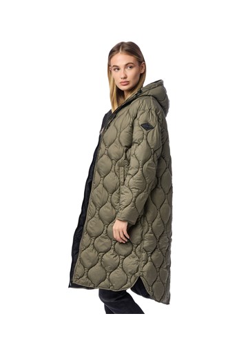 Replay ZELENA PARKA S PROŠIVENIM DETALJIMA - 3