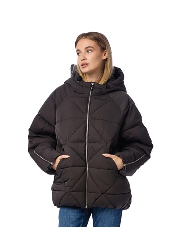 Replay TOPLA JAKNA S PROŠIVENIM DETALJIMA I KAPULJAČOM U CRNOJ BOJI  - 3