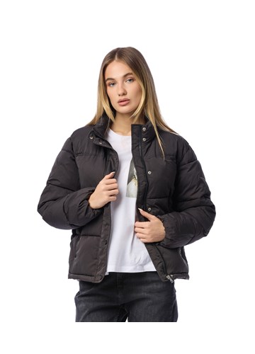 Replay CRNA PROŠIVENA JAKNA S DVOSTRUKIM KOPČANJEM  - 3