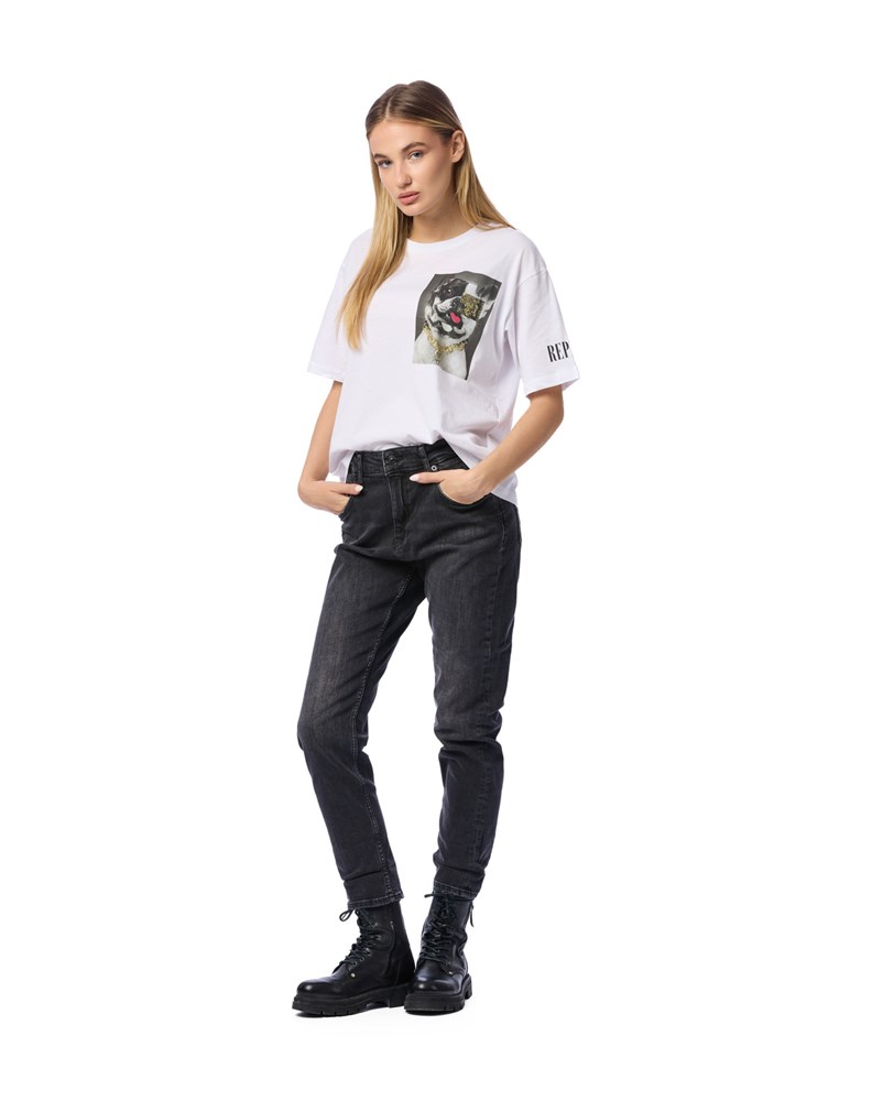 Replay MARTY BOYFIT JEANS HLAČE WA416 M6DF828 - 1