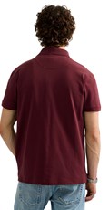 RASTEZLJIVA BORDO POLO MAJICA S IZVEZENIM SLOVOM R - 3