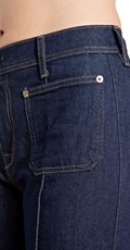 RAVNE JEANS HLAČE OD PAMUKA I LIOCELA W8244  873 07 - 6