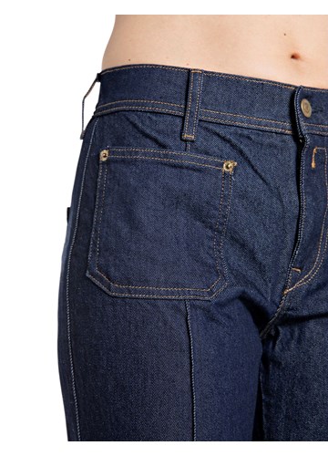 Replay RAVNE JEANS HLAČE OD PAMUKA I LIOCELA W8244  873 07 - 7
