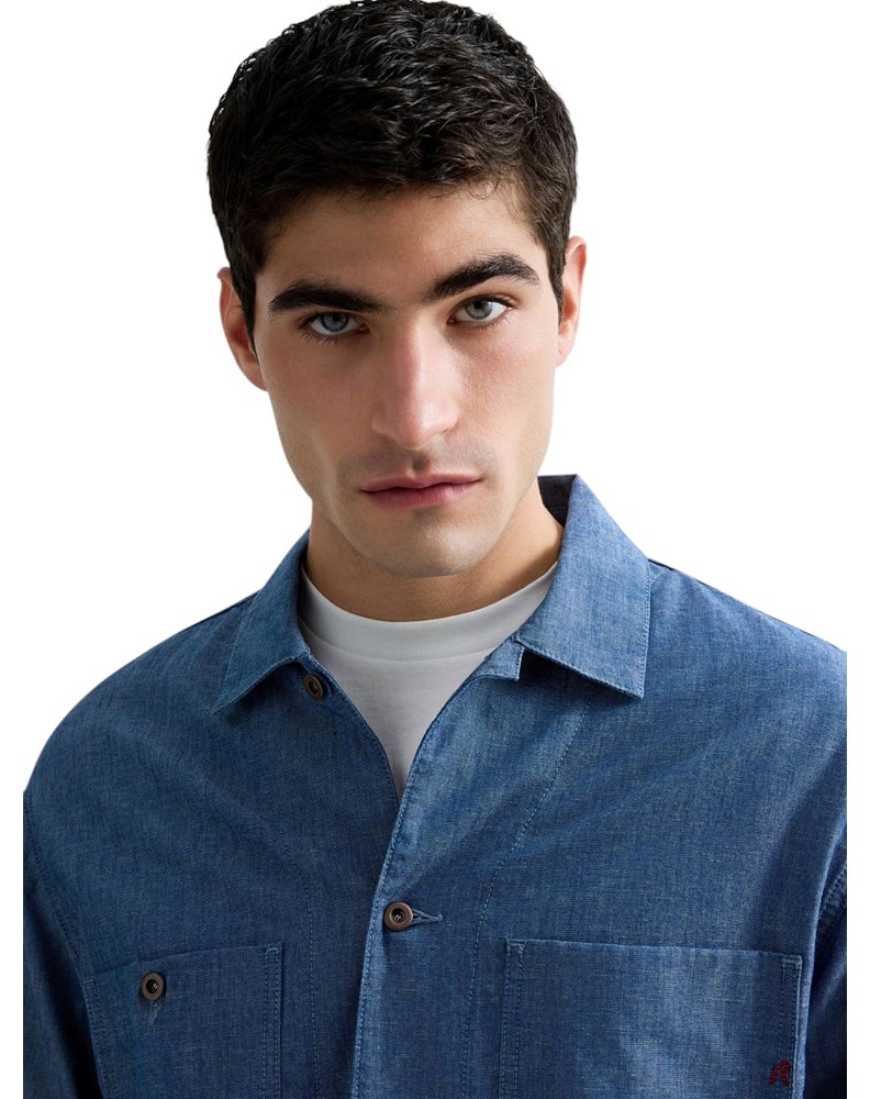 Replay REGULAR FIT CHAMBRAY KOŠULJA MV864E 248 07A - 5