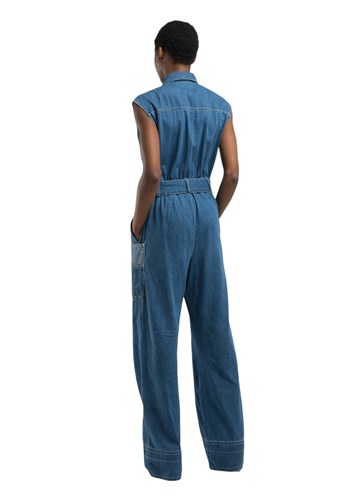 Replay RELAXED FIT KOMBINEZON OD JEANSA - 4