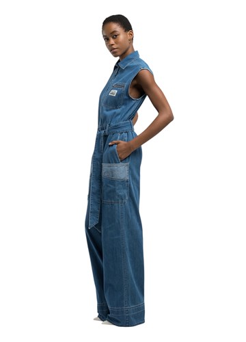 Replay RELAXED FIT KOMBINEZON OD JEANSA - 5