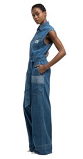 RELAXED FIT KOMBINEZON OD JEANSA - 5