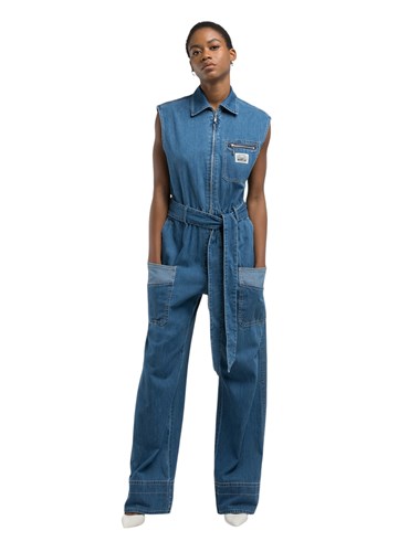 Replay RELAXED FIT KOMBINEZON OD JEANSA - 7