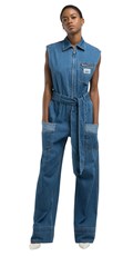 RELAXED FIT KOMBINEZON OD JEANSA - 7
