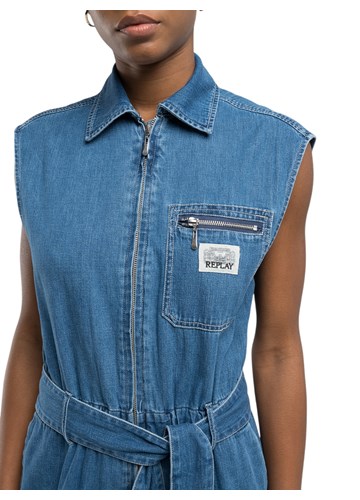 Replay RELAXED FIT KOMBINEZON OD JEANSA - 8