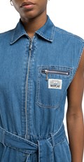 RELAXED FIT KOMBINEZON OD JEANSA - 8