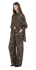 RELAXED FIT KOŠULJA S LEOPARD UZORKOM  - 2