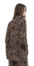 RELAXED FIT KOŠULJA S LEOPARD UZORKOM  - 4