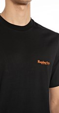 AGENDER REPLAY INC. CRNA MAJICA S LOGOM - 5