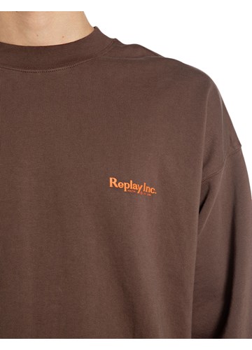 Replay REPLAY INC. SMEĐI SWEATSHIRT - 3