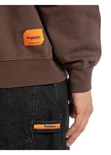 Replay REPLAY INC. SMEĐI SWEATSHIRT - 5