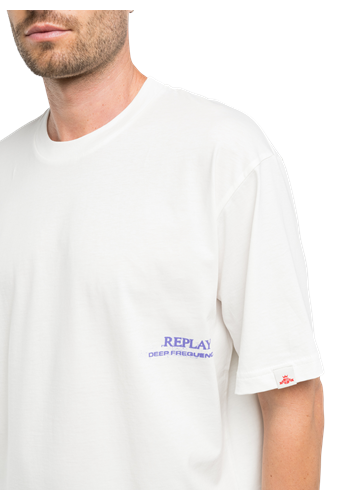 Replay ROCK AND RAVE BIJELA MAJICA KRATKIH RUKAVA - 3