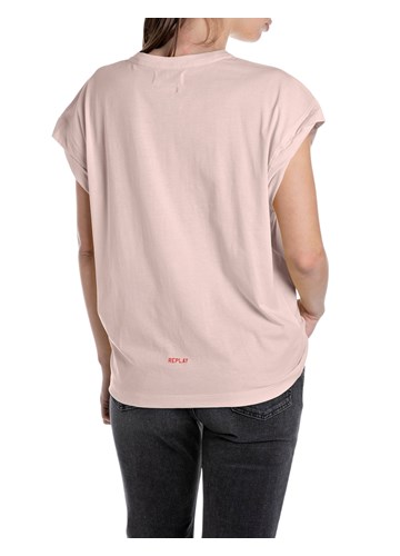 Replay ROZA MAJICA SA ŠARENIM PRINTOM - 2