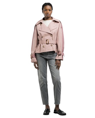 W7878  85136 Replay rozi kratki baloner opuštenog kroja Replay rozi kratki baloner opuštenog kroja