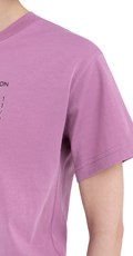 RUŽIČASTA PAMUČNA MAJICA S PRINTOM CVIJETA - 6
