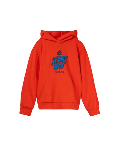 Replay narančasti surf day sweatshirt za dječake
