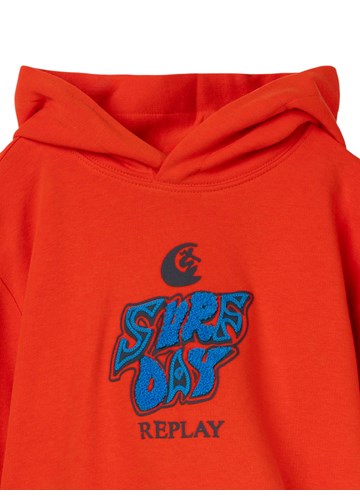 Replay NARANČASTI SURF DAY SWEATSHIRT ZA DJEČAKE  - 3