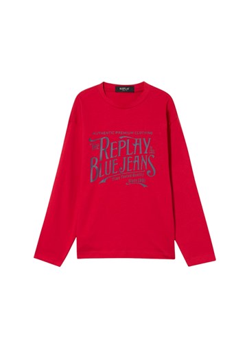 Replay CRVENA MAJICA DUGIH RUKAVA RBJ ZA DJEČAKE - 1 Replay CRVENA MAJICA DUGIH RUKAVA RBJ ZA DJEČAKE - 1