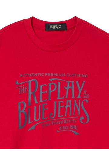 Replay CRVENA MAJICA DUGIH RUKAVA RBJ ZA DJEČAKE - 3 Replay CRVENA MAJICA DUGIH RUKAVA RBJ ZA DJEČAKE - 3