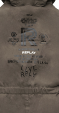PAMUČNA PARKA ZA DJEČAKE S REPLAY PRINTOM - 4