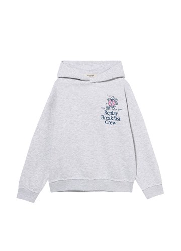 Replay SIVI SWEATSHIRT REPLAY BREAKFAST CLUB ZA DJEVOJČICE - 1