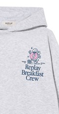SIVI SWEATSHIRT REPLAY BREAKFAST CLUB ZA DJEVOJČICE - 3