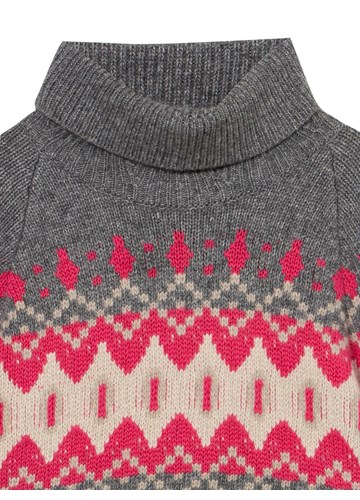 Replay SIVI DŽEMPER S FAIR ISLE UZORKOM ZA DJEVOJČICE - 3 Replay SIVI DŽEMPER S FAIR ISLE UZORKOM ZA DJEVOJČICE - 3