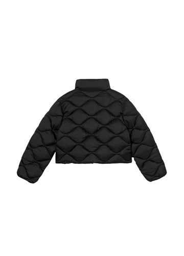 Replay CRNA CROPPED JAKNA S PROŠIVENIM DETALJIMA ZA DJEVOJČICE - 2