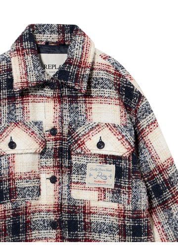 Replay KARIRANA JAKNA OD MJEŠAVINE VUNE ZA DJEVOJČICE - 3