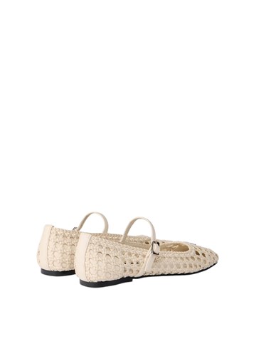 Replay SABINE CLASS BIJELE BALERINKE S VEZENIM DETALJIMA - 3