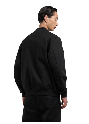 Replay SARTORIALE CRNA BOMBER JAKNA S DRUKERIMA - 3