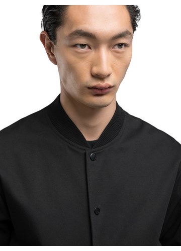 Replay SARTORIALE CRNA BOMBER JAKNA S DRUKERIMA - 5