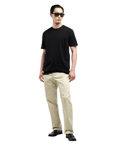 Replay sartoriale crna majica kratkih rukava