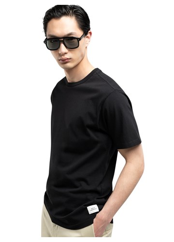 Replay SARTORIALE CRNA MAJICA KRATKIH RUKAVA - 2