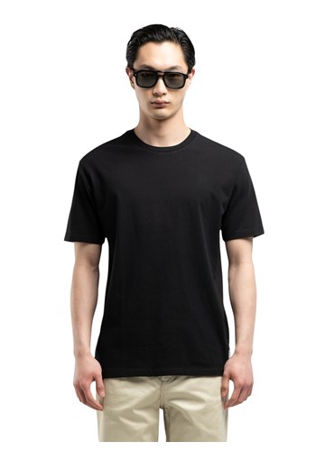 Replay SARTORIALE CRNA MAJICA KRATKIH RUKAVA - 4