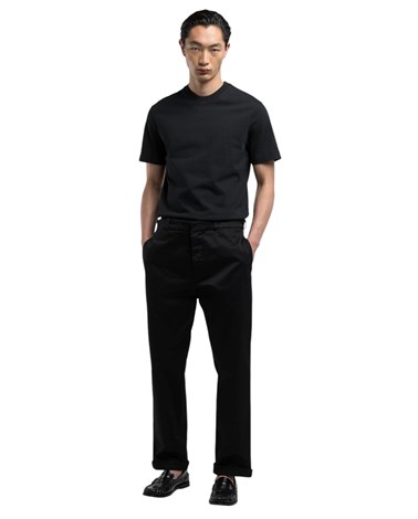Replay sartoriale crne chino hlače od kepera