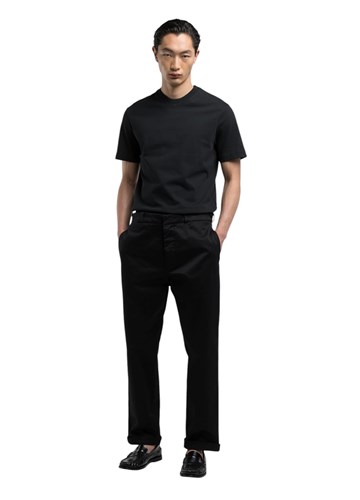 Replay SARTORIALE CRNE CHINO HLAČE OD KEPERA - 1