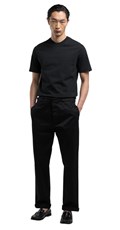 SARTORIALE CRNE CHINO HLAČE OD KEPERA - 1