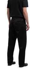 SARTORIALE CRNE CHINO HLAČE OD KEPERA - 3