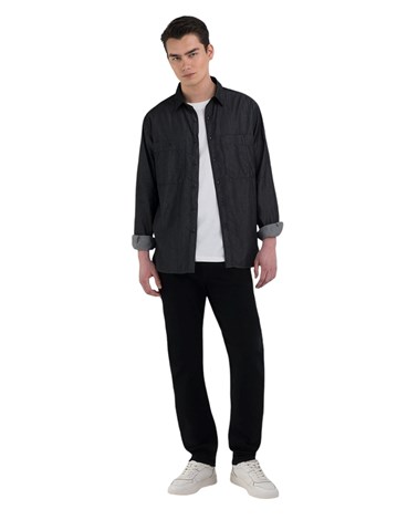 Replay sartoriale košulja od crnog trapera