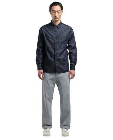 M4138A 792 Z67 Replay sartoriale denim plava košulja Replay sartoriale denim plava košulja