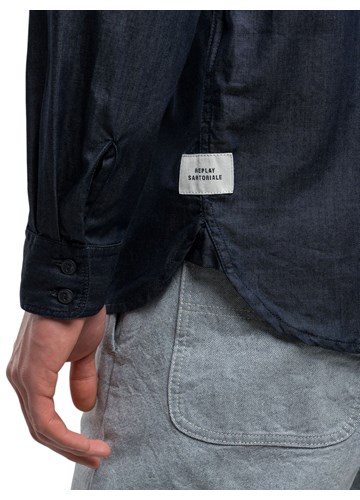 Replay SARTORIALE DENIM PLAVA KOŠULJA - 6
